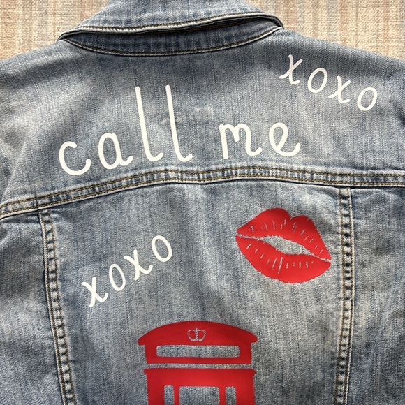 Jean Jacket☎️💋 - Picture 3 of 7